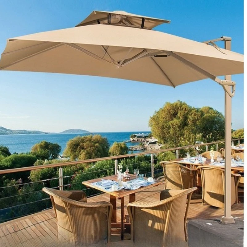

Outdoor Parasol Villa Roman Umbrella Outdoor Sun Garden Outdoor Hydraulic Lift