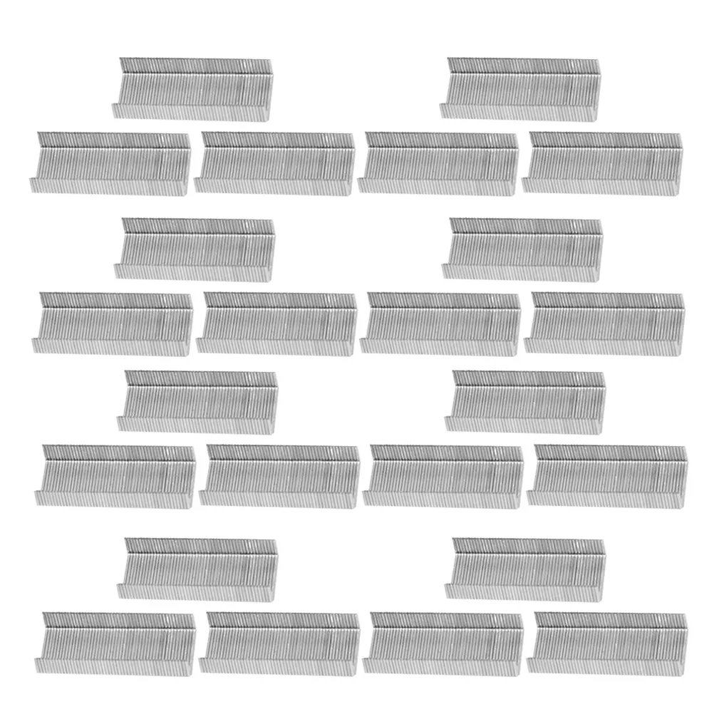 12 Boxes Mini Staples Stainless Steel Heavy Duty Refill for Office School Home Document Binding Metal Fasteners