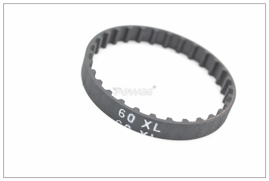 POWGE 60/64/66/68 XL Timing Belt W=6.35mm 9.4mm Perimeter 152.4/162.56/167.64/172.72mm Rubber XL Belt Inch Trapezoid