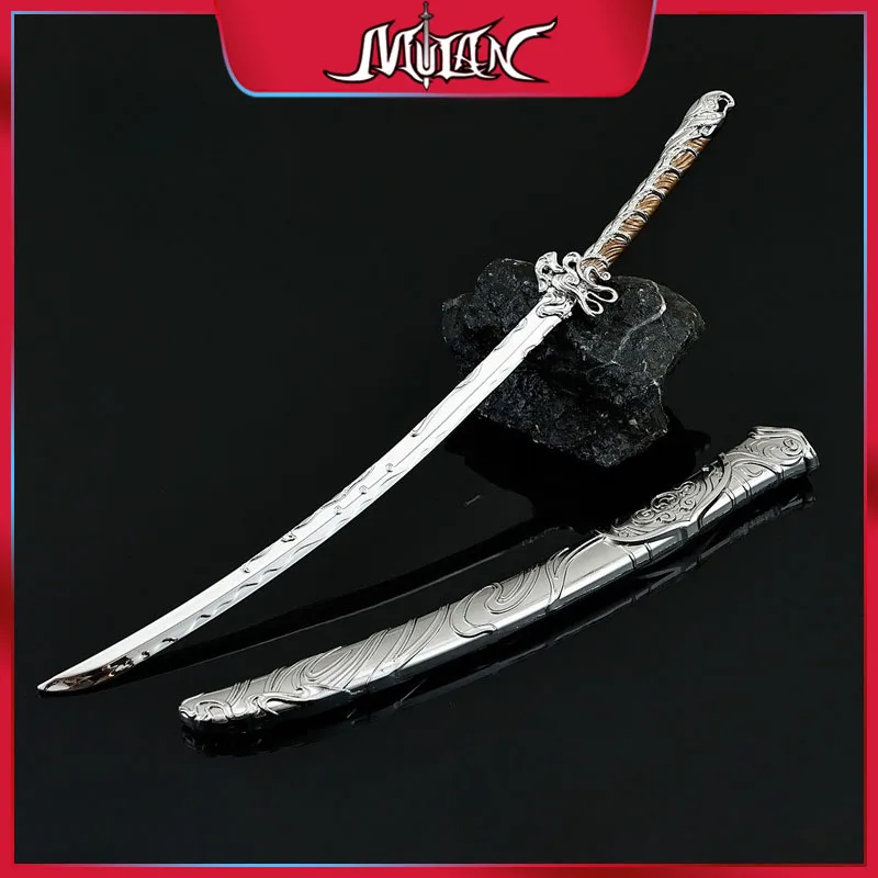 

Модель меча Ли Баопина Сянфу 22 см с ножнами, аниме-атрибутика, коллекционный сувенир, игрушка, креативный подарок на день рождения