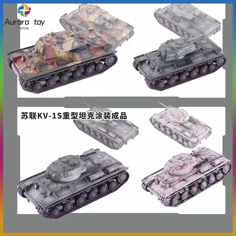 

Soviet Kv Series Heavy Tank Ustar 3d Printed 1/144 Scale Armored Vehicle Model Collection Kit For Assembly Model Collectors