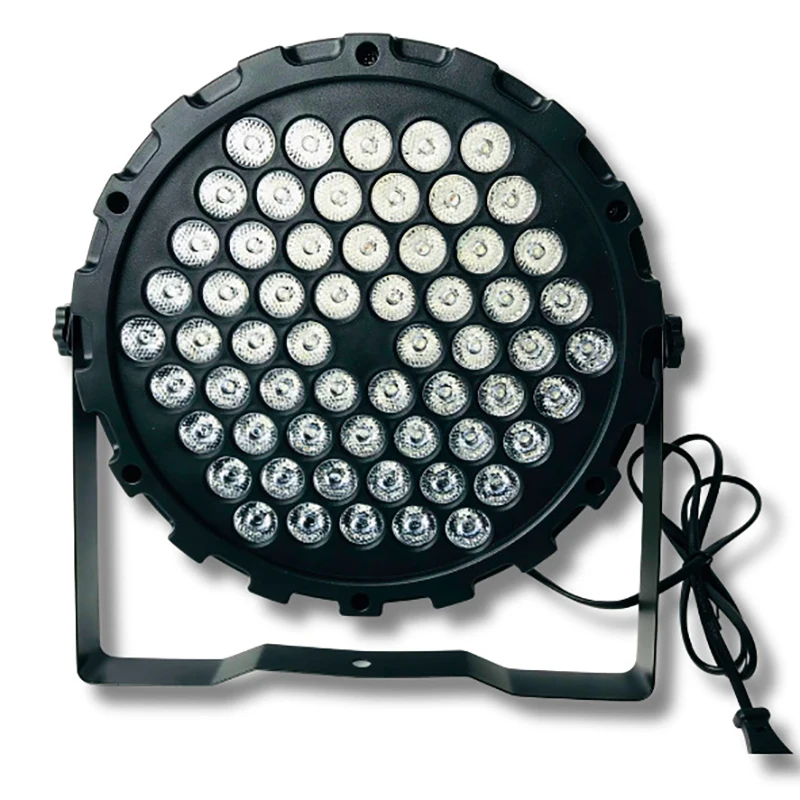 

uponelite 4 шт. 60-пиксельный полноцветный PAR светильник для сцены, КТВ, свадьбы, бара, банкетного зала и освещения для мытья окружающей среды