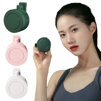 Mini Clip Fan Hanging Waist Neck Fan Girl Electric Air Cooling Fan 900mah USB charging Leafless Fan 3 Speeds Portable Cooler Air