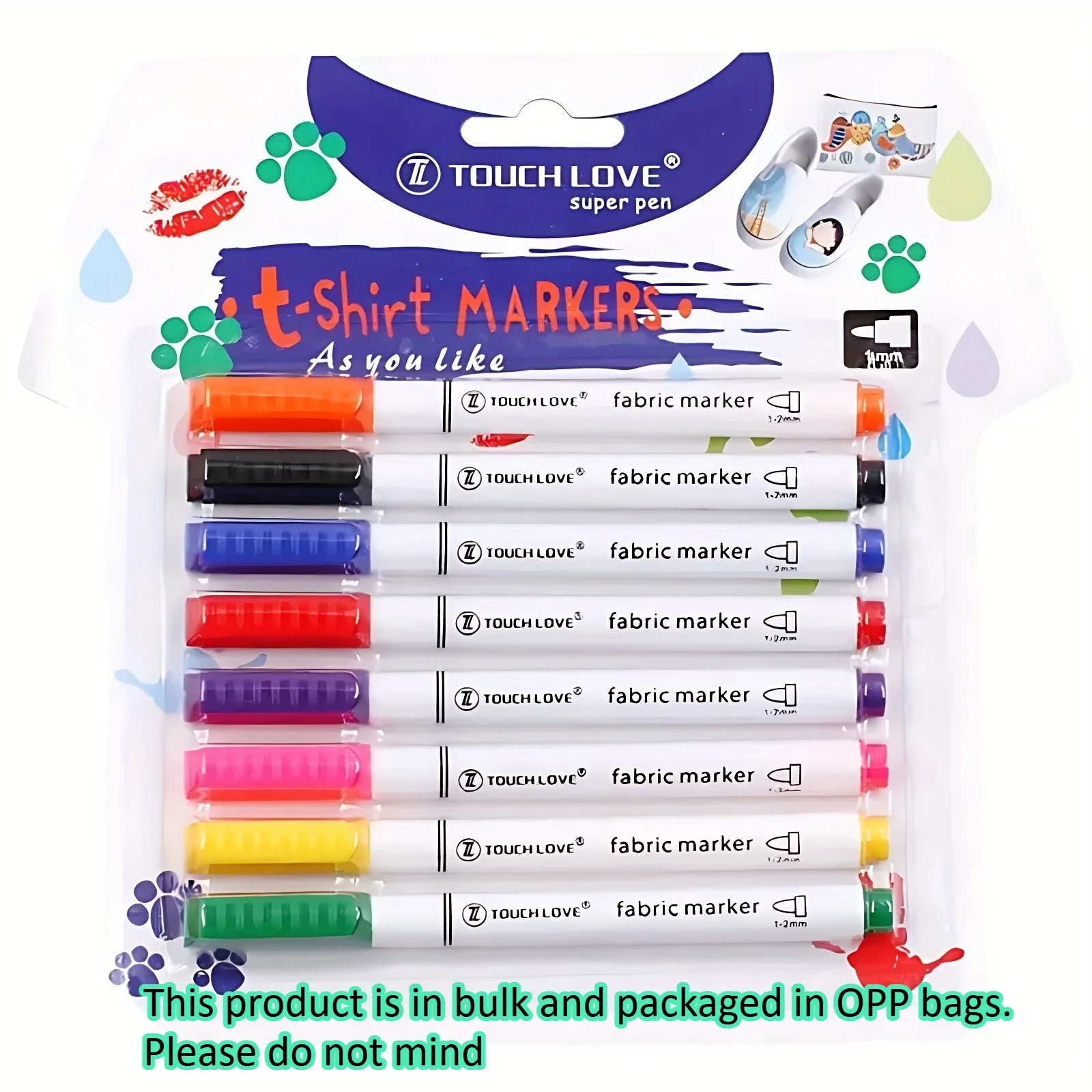 

16pcs Markers for DIY Creative Items, Suitable for DIY Creative Permanent Waterproof Pens on T-shirts, Shoes, and Clothes