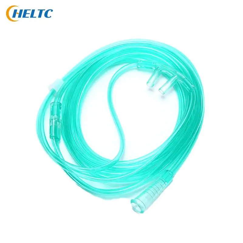 1.8m/2.5m Clear Aquarium Oxygen Pump Hose Air Bubble Stone Aquarium Fish Tank Pond Pump Tube White Green Color Nasal oxygen Tube