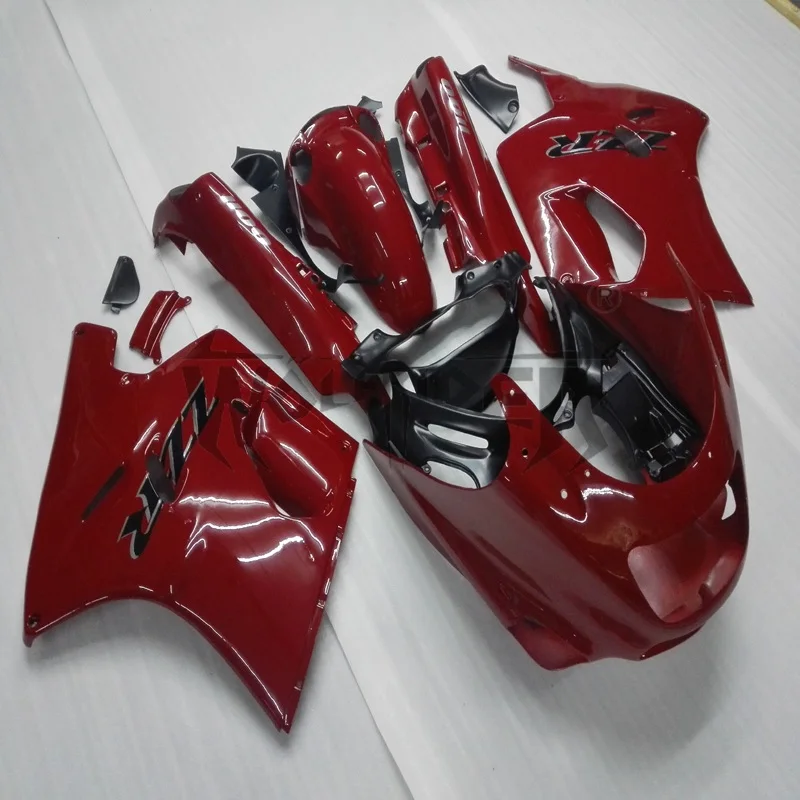 Full fairing kits for ZX-11 1990 1991 1992 1993 1994 1995 1996 1997 1998 1999 2000 2001 red ABS plastic Fairings