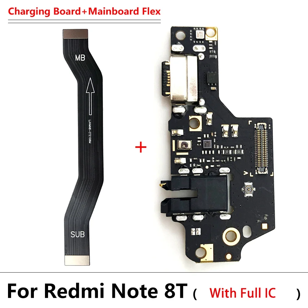 

For Redmi Note 8T USB Charging Port Dock Charger Connector Board Mainboard Main Flex Cable