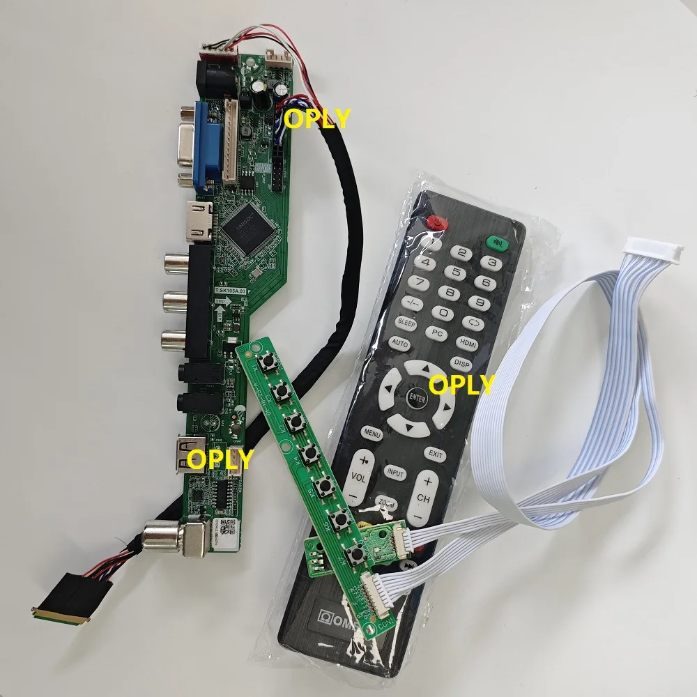 VGA AV TV controller board kit for 1600x900 N173FGE LN173FGE-L23/L21 monitor 17.3