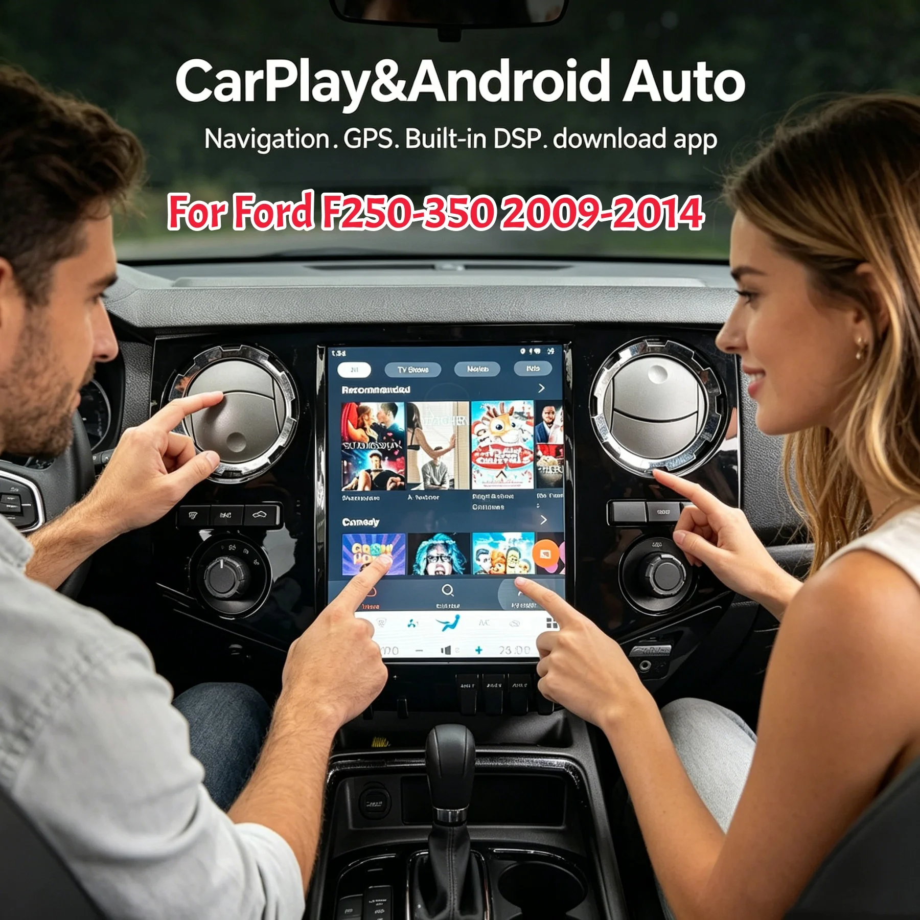 

12.1" Android Car Radio For Ford F250 F350 F450 F650 2009-2014 GPS Carplay Multimedia Video Player Stereo Touch Screen Head Unit