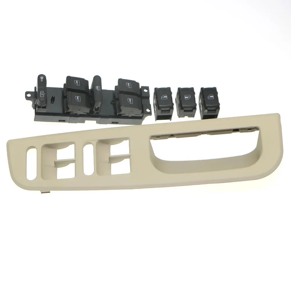 

Window Glass Master Switch + Button Frame Bracket Box For VW Bora Jetta Golf GTI 4 Passat B5 3B1867171E 1J4959857D 3B0959855B