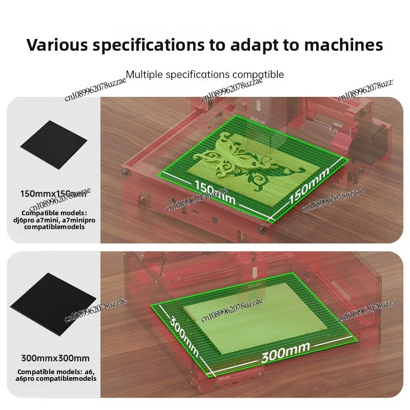 قطع معدنية دعم لوحة عادم الدخان لوحة العسل النقش بالليزر والملحقات الخاصة #2