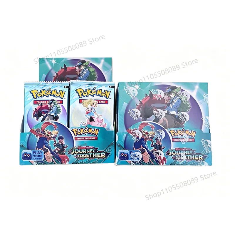 360Pcs Pokemon Scarlet & Violet Journey Together TCG Expansion Booster Box Trade Card 36 Pack Box English Version