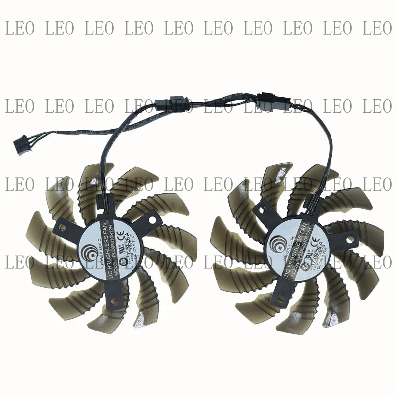 HH  78MM PLD08010S12H FAN 12V Cooling Fan For Gigabyte GV-N960OC GTX 960 fan