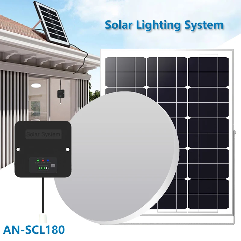 

Solar Lighting System Solar Panels Solar Light Indoor Chandelier Led Pendant Indoor Ceiling Solar Lights Emergency Sunlight