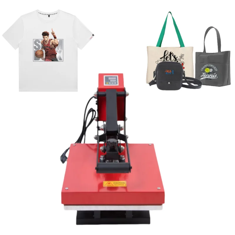 15*15inch 38*38cm  Multi-functional T-shirt logo Manual Heat Transfer Press Is Suitable for Flatbed Printers