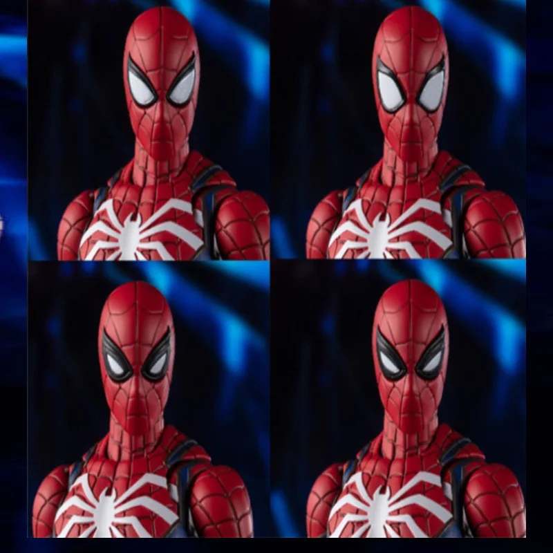 شخصية أكشن PVC SHF Spider Man ، بدلة ترقية SHF ، لعبة نموذجية قابلة للتحصيل ، هدية دمية ، إصدار لعبة PS4