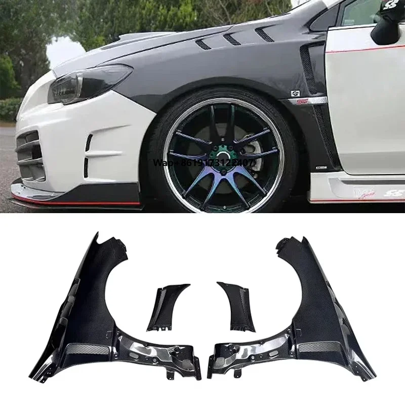 

Fender for WRX 2015-2021 Real Carbon Fiber Front Fender Side Fenders Trims Body Kit