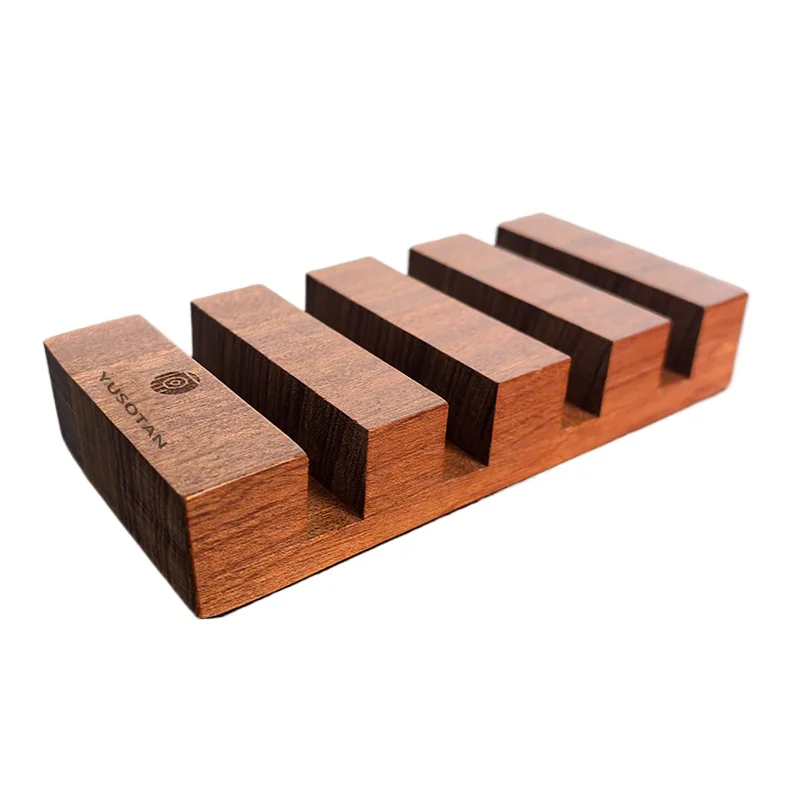 

~CD record desktop solid wood storage rack Music record display rack