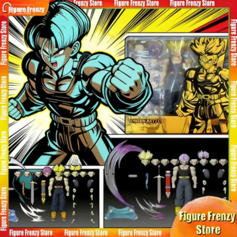 

Spot SaleTonsenarttoys Tonsen Arttoys Kamione Dragon Ball Z Super Saiyan SSJ SSJ2 Trunks 05a 05b Moving Figure Mol Collection To