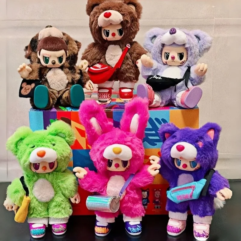 

In Stock Genuine Chao Sweet Rebear Bag Series Blind Box Doll Decoration Cute Desktop Ornament Figurine Holiday Gift