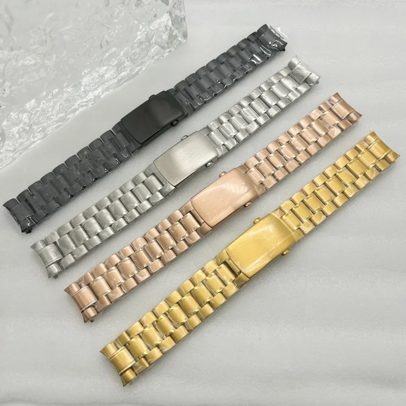 Multifunctional Gold 39.6mm Watch Case with Bezel Suitable for Japan VK63 Quartz Movement Watch Parts Fits 20mm Strap Case image 5