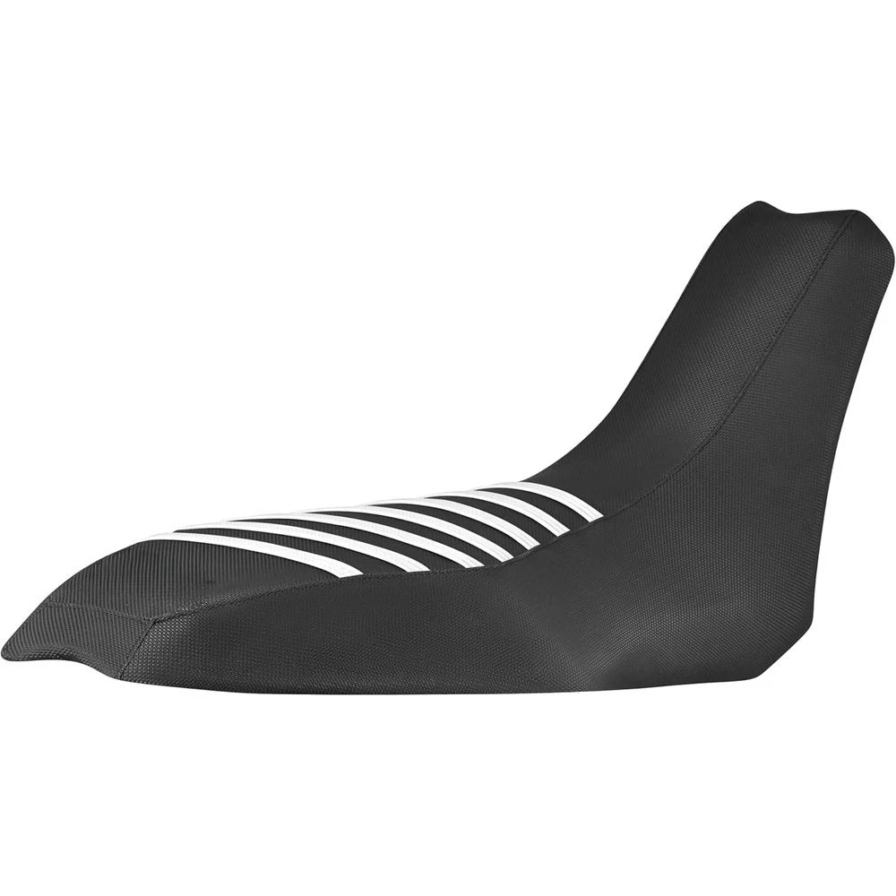 

Universal Seat Cover for 2006-2008 Outlaw 450, 500, 525 Models - Black/White Ribbed Design