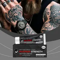 Crème pour tatouage avant l'application permanente, crème éclaircissante pour tatouage corporel, nettoie en douceur, hydrate, soin des tatouages corporels pour usage externe 6