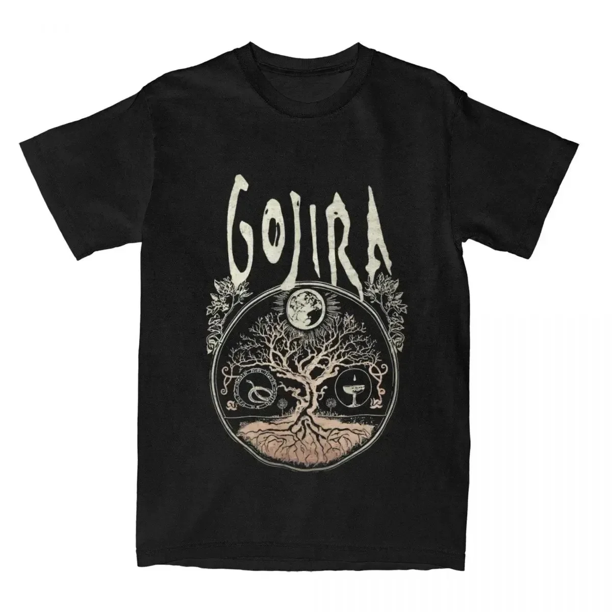 Moda verão masculina e feminina jojiras rock metal banda impressão camiseta solta casual antiquado retro 2dt-camisa