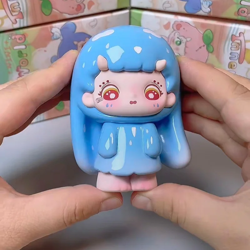 حقيقي Wiwi سلسلة العالم الداخلي صندوق أعمى صغير دمية لطيف لعبة عصرية هدية تزيين المنزل لفتاة صندوق غامض الشكل القابل للجمع