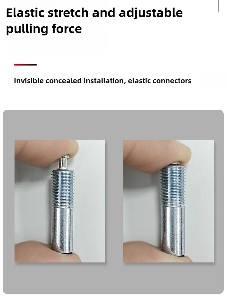 10/20 Stück Unsichtbarer 2-in-1-Verbinder Schraubverschluss Versteckter Laminat-Schrank-Montagebeschlag für Möbel – Detail 5