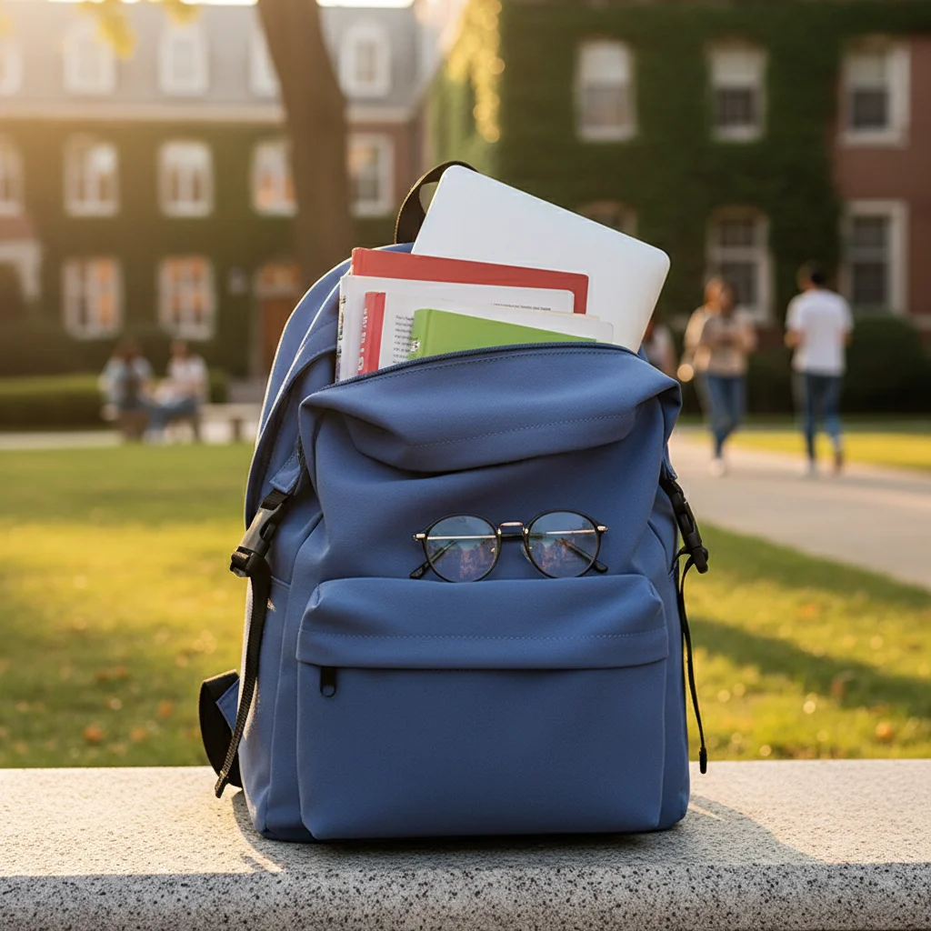 

Women's Korean Style Canvas Backpack Large Capacity for School and Travel