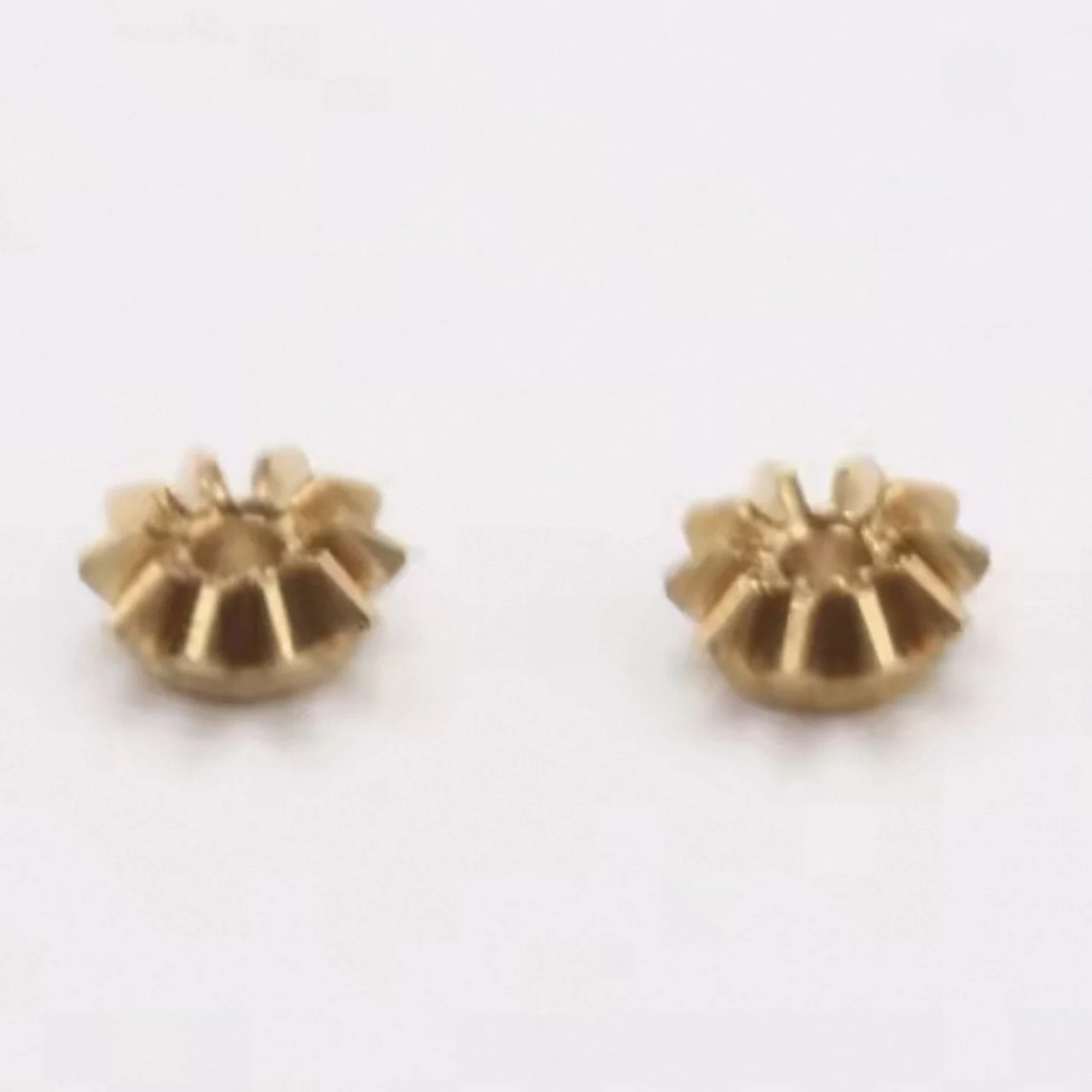 1.0mm Micro Brass Bevel Gear M0.2 10T Diameter 3.4mm Height 1.5mm Static Modification Right Angle Reversing Model 1:1 Model Car