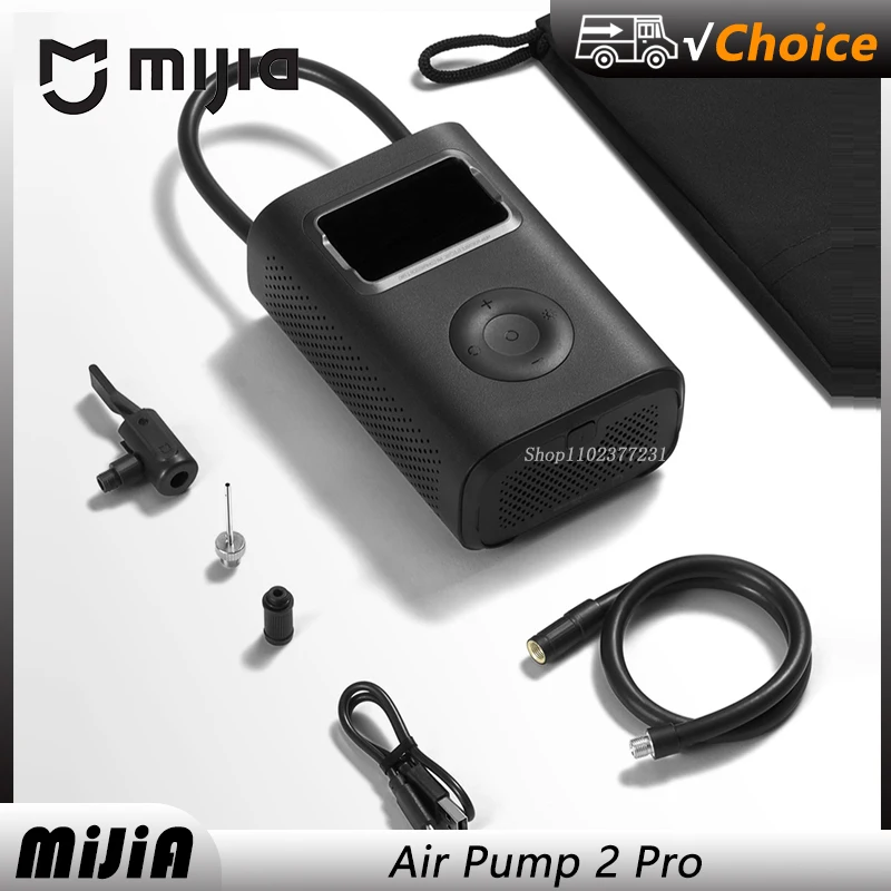 

New Mijia Air Pump 2Pro Portable Electric Air Compressor Mi Inflatable Treasure 150psi High Pressure Motorcycle Car