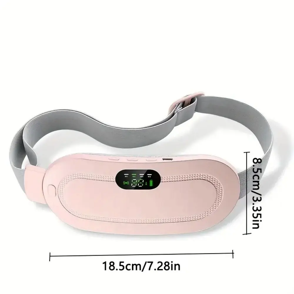 3 مستوى درجة الحرارة الذكية لوحة التدفئة الحيض شاشة LED التدفئة السريعة تهتز مدلك البطن هادئة مريحة #5