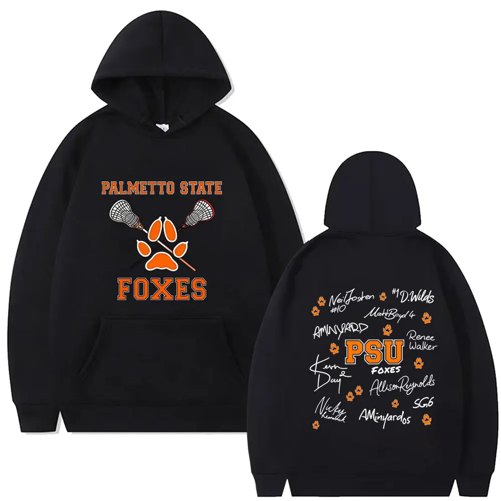 

All for The Game The Foxhole Court Palmetto State Foxes Graphic Hoodie Men Women's Fashion Casual Oversized Hoodies Streetwear