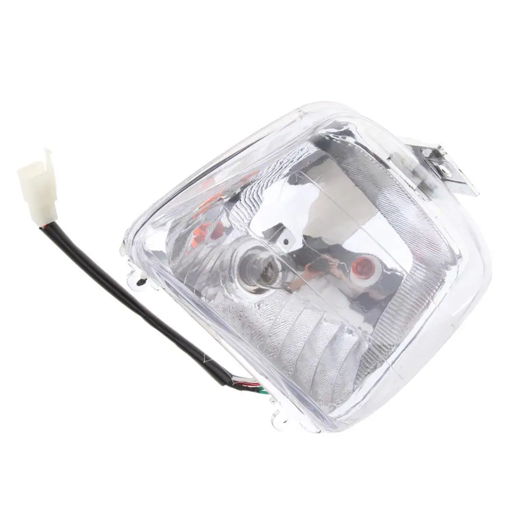 Square Headlight Lamp for 50cc 70cc 90cc 110 Chinese Scooter ATV