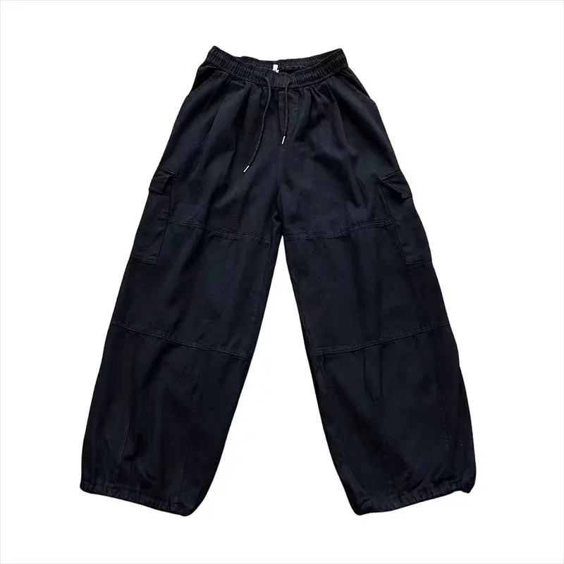 Oversize Straight Leg Workwear Trousers Men's Summer Casual Pants Military Green Vintage Heavy Duty Leisure Trousers view 5