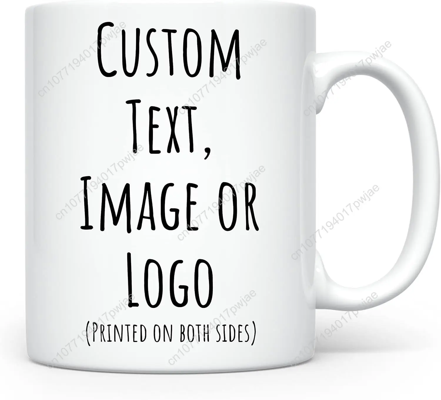 

Personalized Coffee Mug | Custom Photo Text and Logo Ceramic Mug | Customized 11 Oz Tea Cup for Men & Women | Unique Gift Idea -