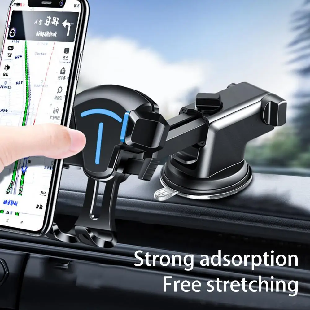 Anti-fall  Durable Air Vent Dashboard Auto Phone Clip Mount Stand Suction Cup Car Phone Holder Adjustable   for Vehicle