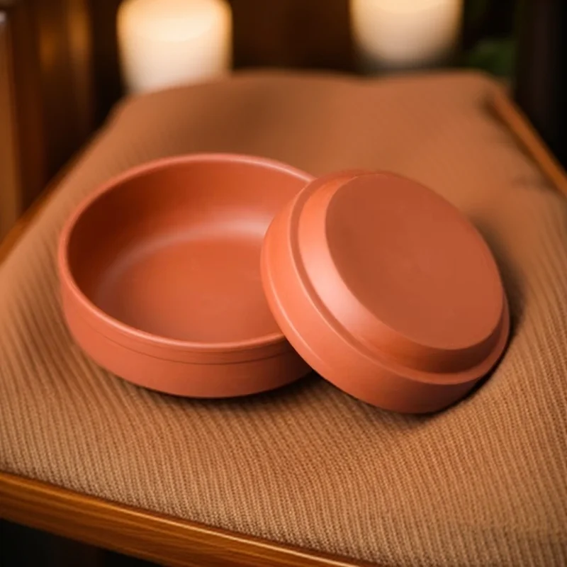 Commercial Ceramic Steamed Rice Bowl Purple Clay White Porcelain Microwave Safe Cooking Utensil for Restaurant And Home Use