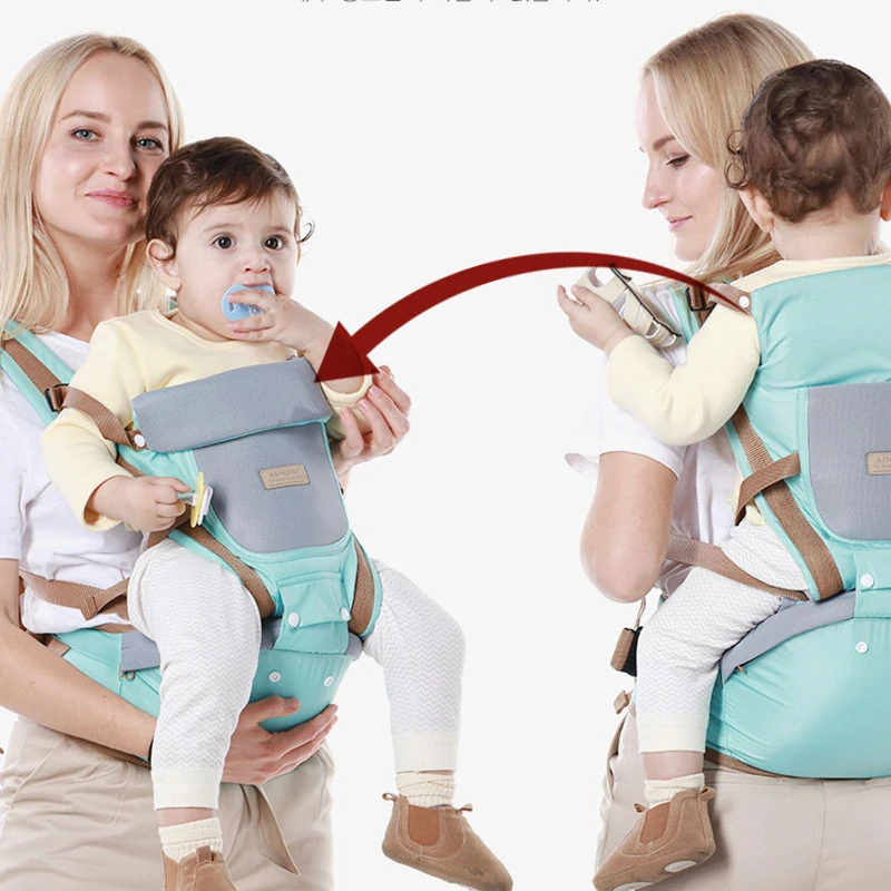 New Born Infant Ergonomic Baby Carrier Backpack Waist Stool Hip Things For Babies Accessories Kangaroo Sling Stuff Children\'s