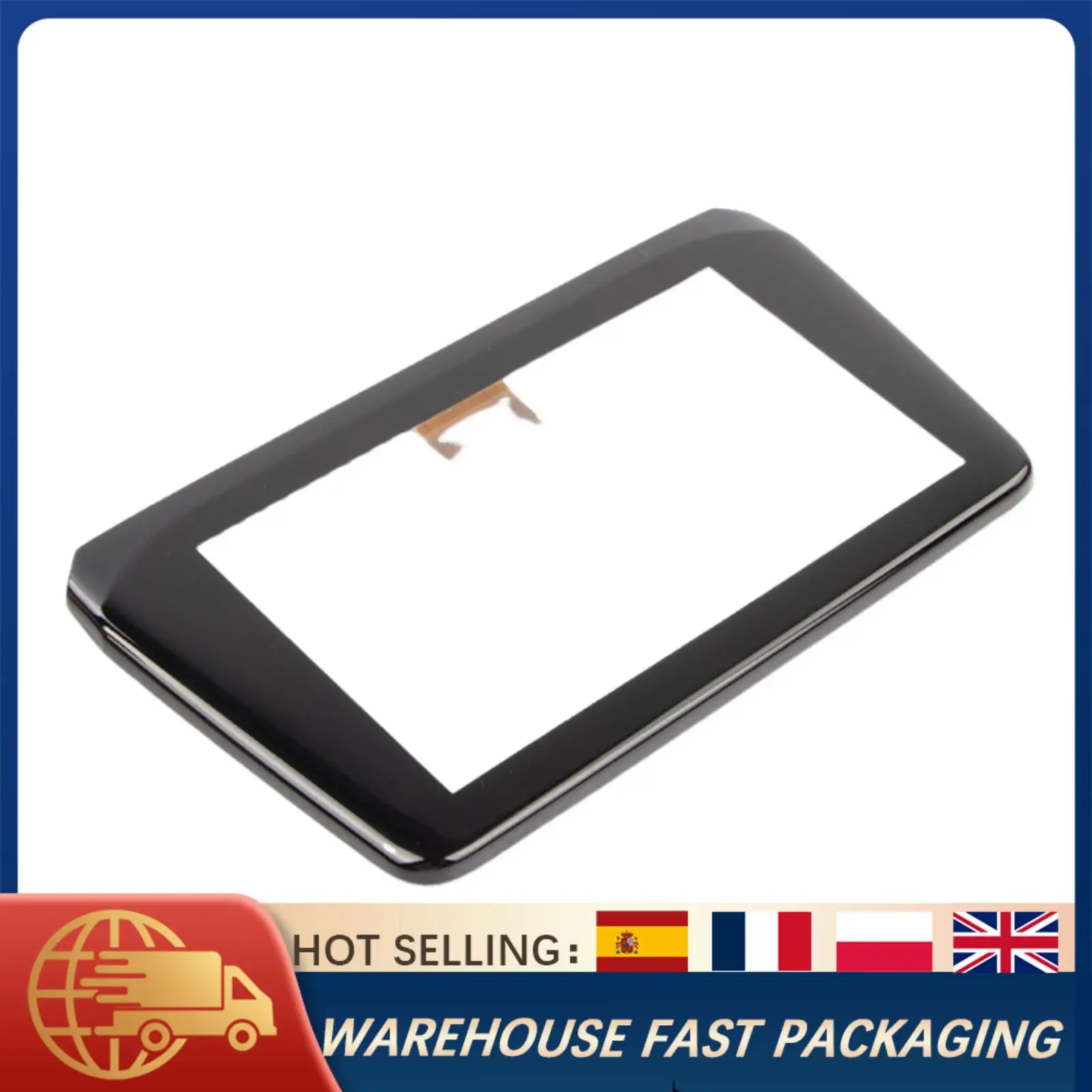 

7-дюймовый сенсорный экран, GPS-навигация, радиодисплей, панель для Mazda 3 2017-2018 B61A611J0, сменный дигитайзер