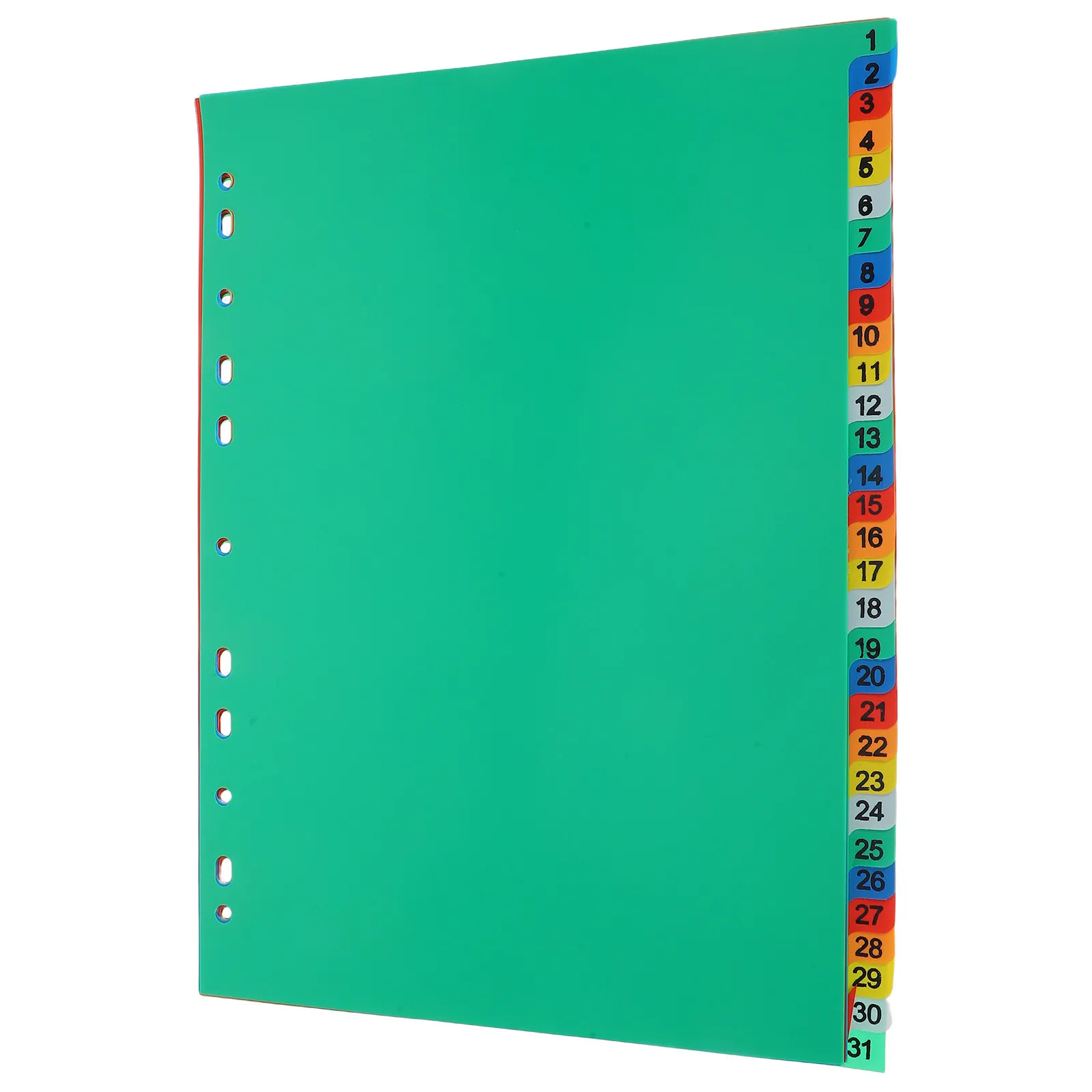 62Pcs Multicolor Index Divider Pages Plastic Binder Separators for Office School Planners File Organization Tabs Sticky