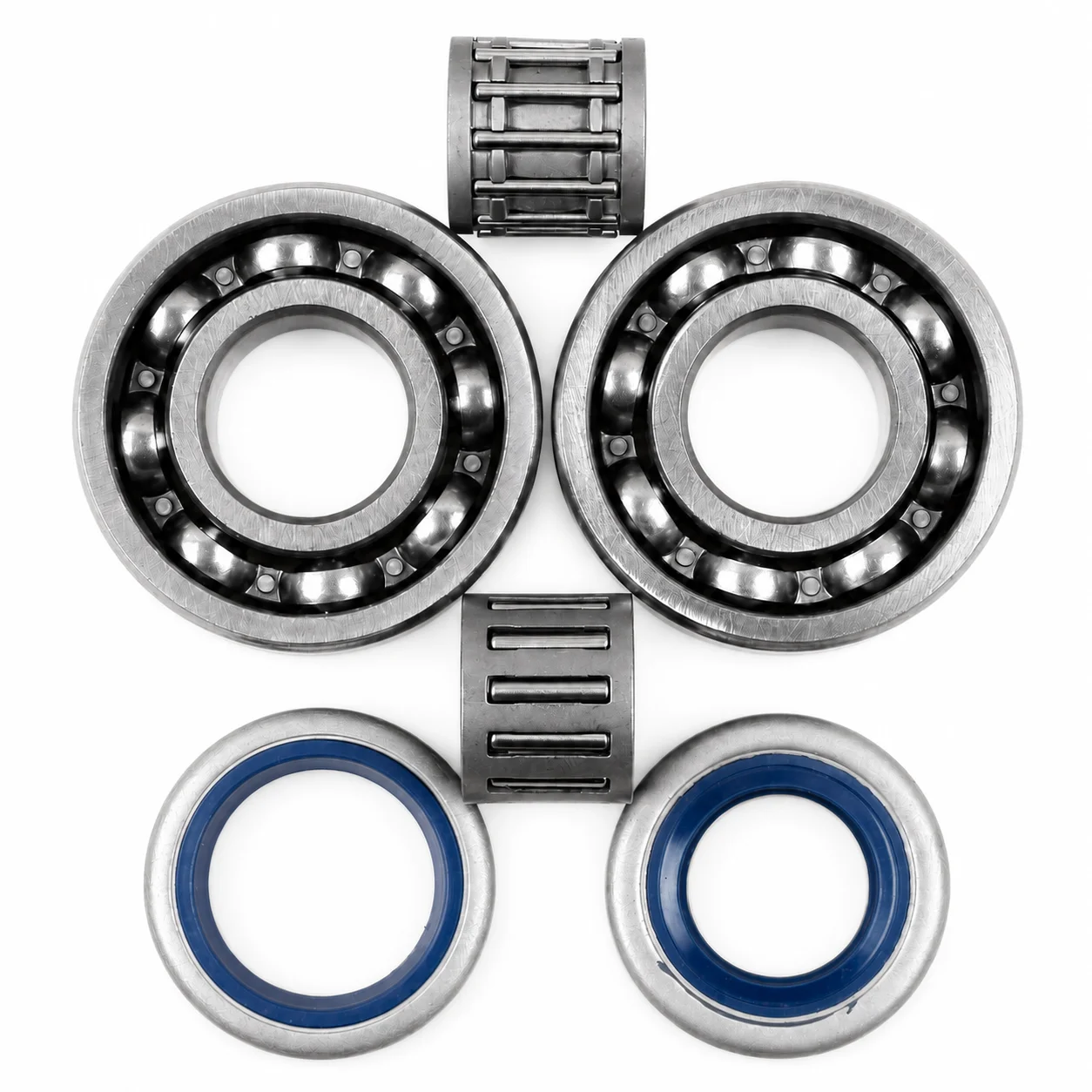 Crankshaft Bearing Oil Seal Needle Bearing Kit For Husqvarna 362 365 365X-Torq 371 371XP Chainsaw Replaces 738220225 503260301