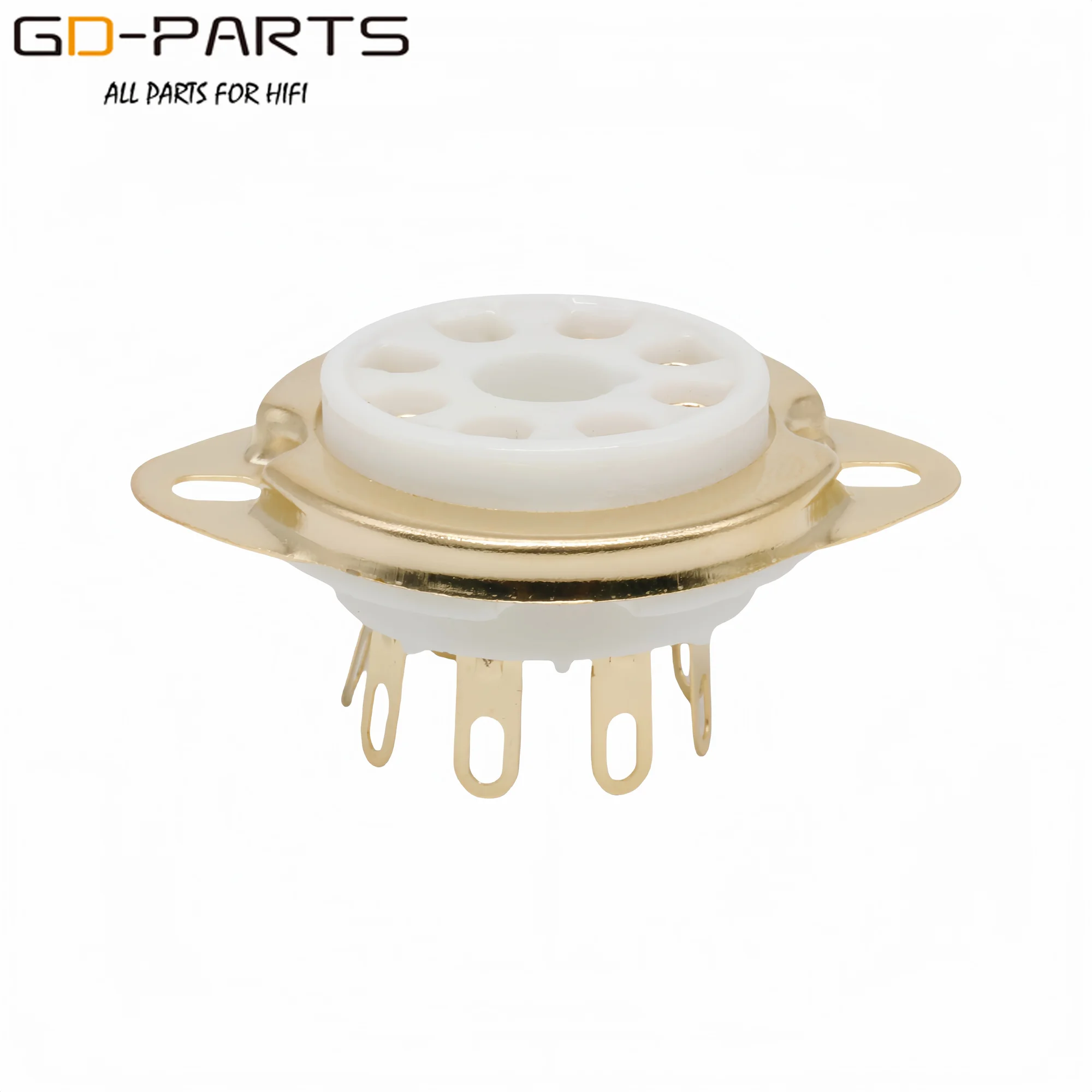 8-контактный K8A восьмеричная керамическая трубка, цоколь клапана для EL34 KT88 6V6 6SL7 5AR4 6L6, винтажный аудиоусилитель, крепление на шасси «сделай сам»