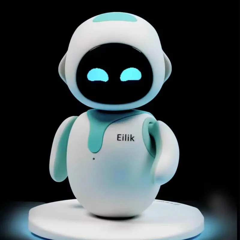 Christmas Gift Robot Intelligent Emotional Voice Interaction Companion Desktop Metal Electronic Toy AI Electronic Pet TOY