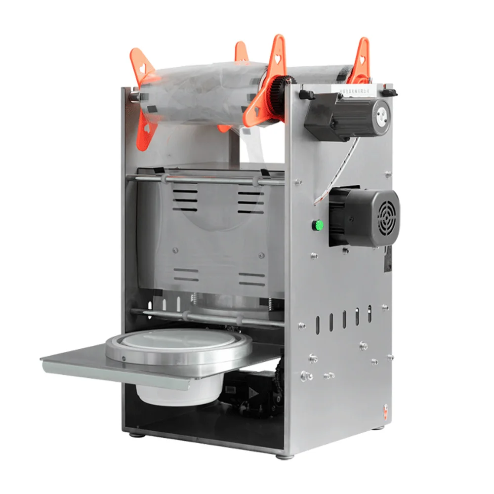 Cup Sealing Machine Plastic Yogurt Cup Sealer Juice Bubble Tea Equipment Jelly Boba Milk Tea Cup Sealing Machine