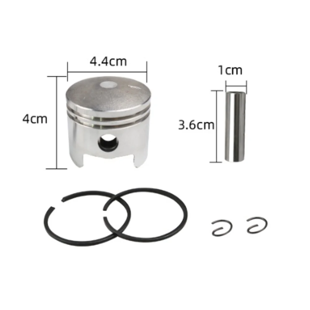 As Shown 44mm Cylinder Kit Lightweight Motor Parts Set Machine Components Lightweight Design Reliable Performance