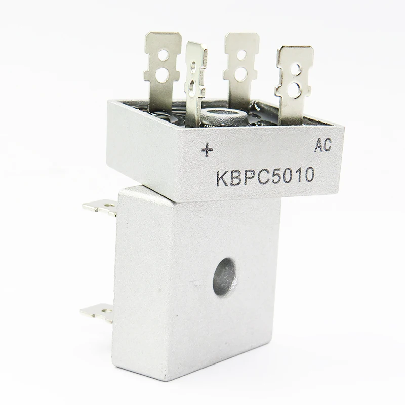 2PCS KBPC1010 KBPC1510 KBPC2510 KBPC3510 KBPC5010 KBPC6010 10A 15A 25A 35A 50A 60A 1000V Diode Bridge Rectifier kbpc5010