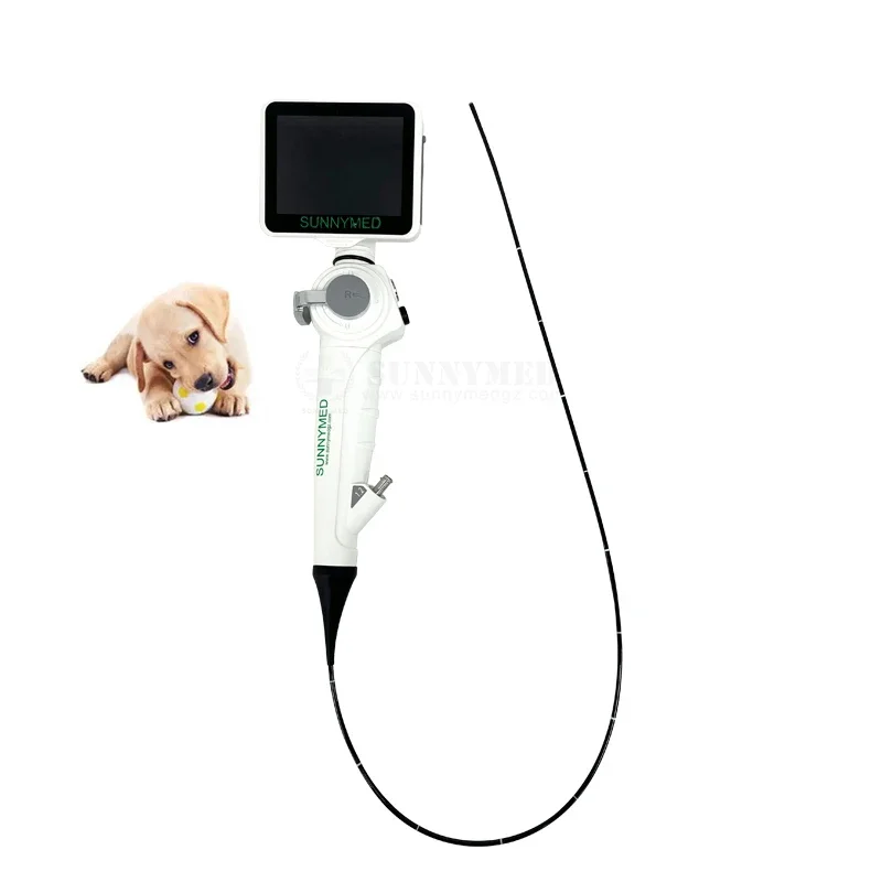 Newst Portable USB endoscopic camera veterinary use Big animal use 2.8mm video endoscope for horse flexible veterinary endoscope